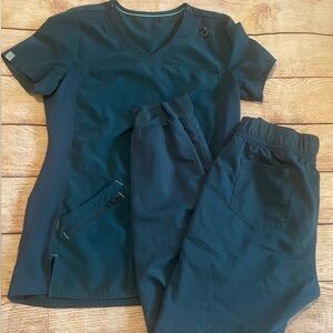 Caribbean blue scrub star set